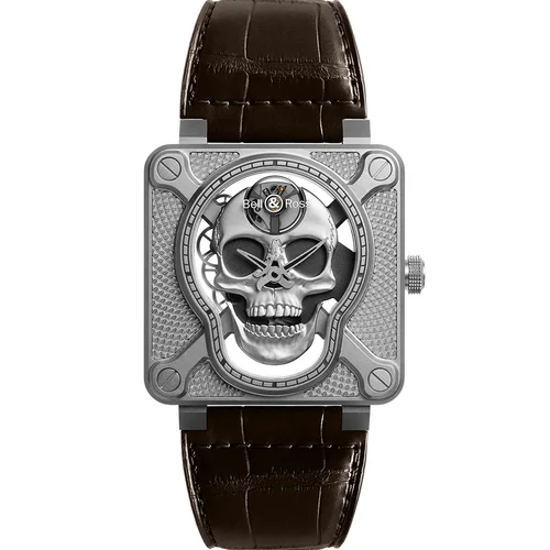 Bell & Ross BR-01 BR01-SKULL-SK-ST