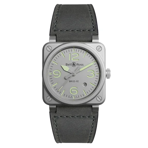Bell & Ross BR-03 BR0392-GR-ST/SCA