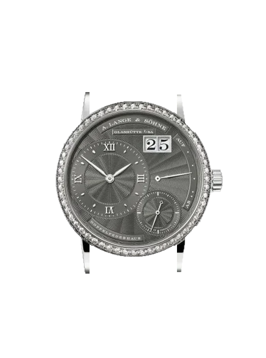 Lange 1 181.838 mit Alligatorarmband Millennium Grün