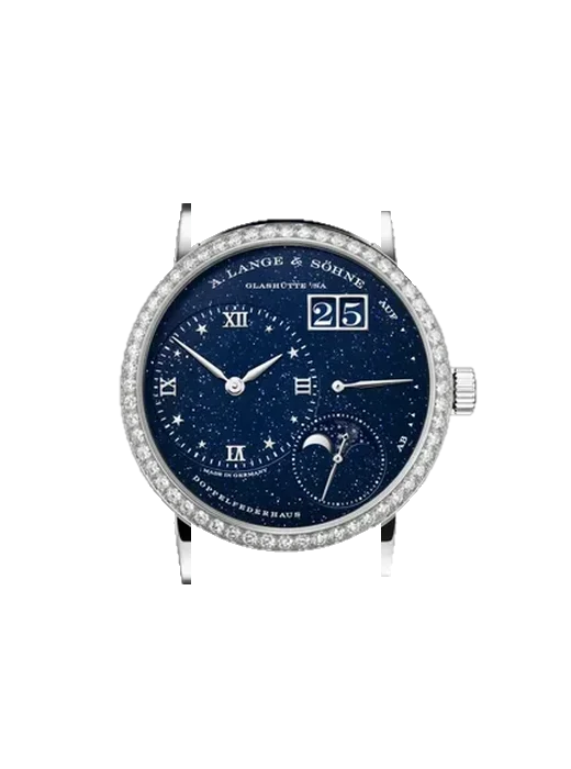 Lange 1 182.886 avec Bracelet Alligator Millennium Green