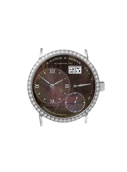 Lange 1 813.038 avec Bracelet Alligator Millennium Green