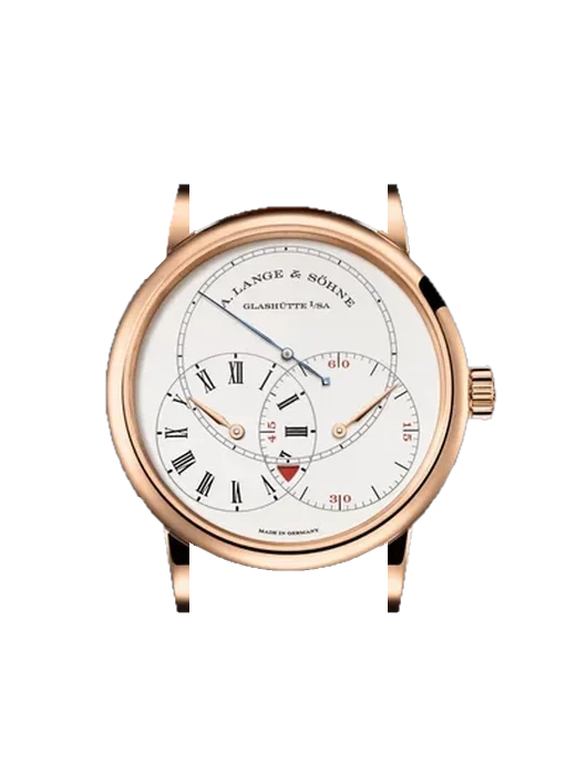 Richard Lange 252.032 mit Alligator-Nubuk-Armband Schwarz mit Ton-in-Ton-Naht, handgenäht