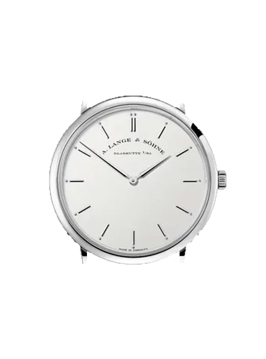 Saxonia 211.026 mit Alligator-Nubuk-Armband Schwarz mit Ton-in-Ton-Naht, handgenäht