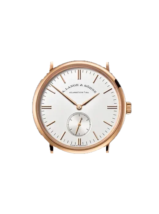 Saxonia 216.032 mit Armband aus rosa Straußenleder