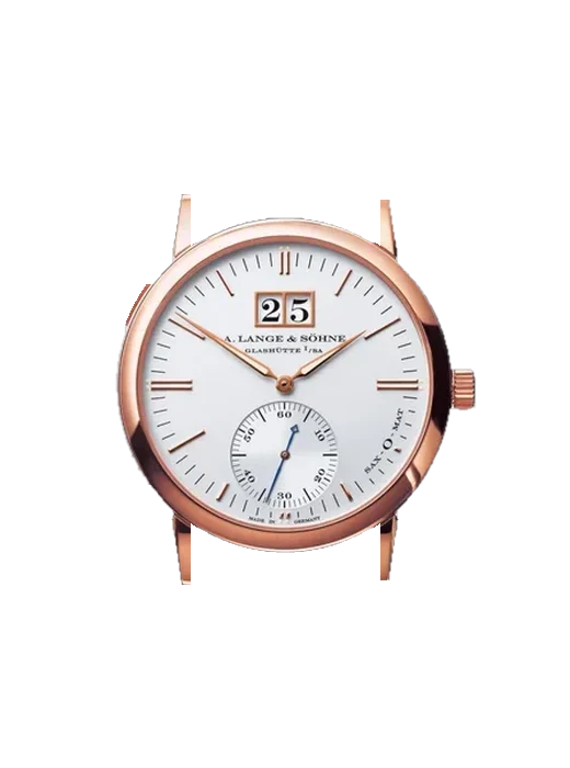 Saxonia 308.032 mit Armband aus rosa Straußenleder