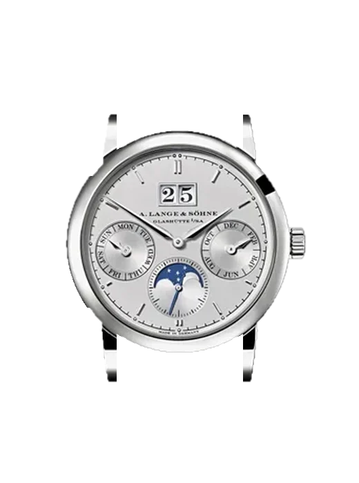 Saxonia 330.025 mit Alligator-Nubuk-Armband Schwarz mit Ton-in-Ton-Naht, handgenäht