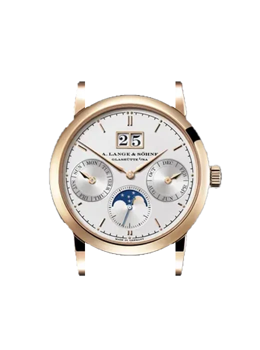 Saxonia 330.032 mit Alligator-Nubuk-Armband Schwarz mit Ton-in-Ton-Naht, handgenäht