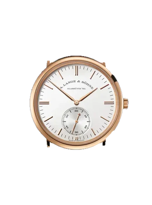 Saxonia 380.033 mit Armband aus rosa Straußenleder