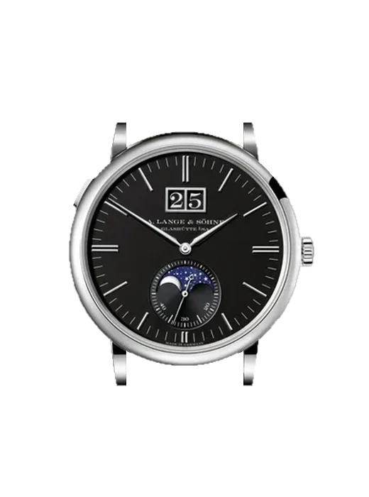 Saxonia 384.029 mit Armband aus rosa Straußenleder