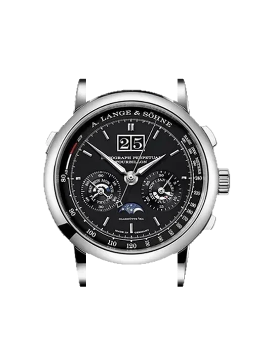 Saxonia 740.036 mit Hybrid Armband aus Alligator und Kautschuk Blau