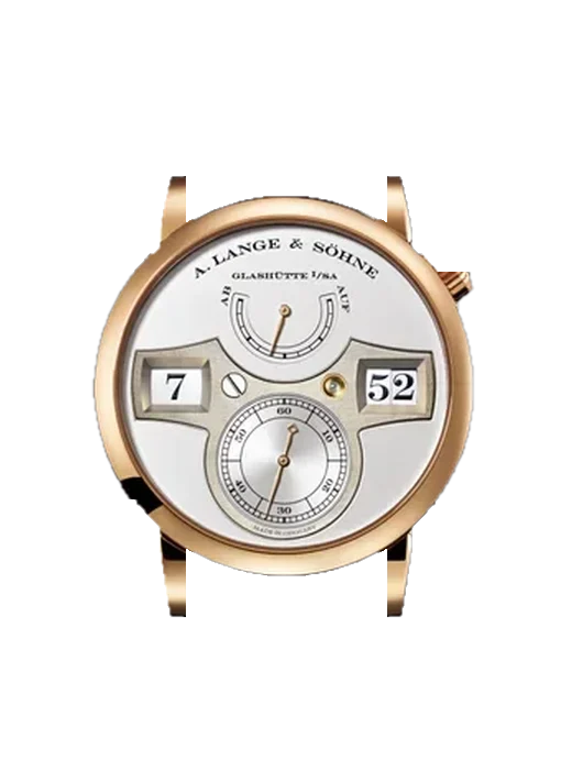 Zeitwerk 140.032 con Cinturino Struzzo Rosa