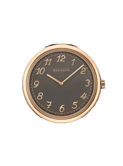 Altitude Officer 101OBIX with Grand Cavalier Leather Strap Orange