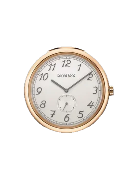 Altitude Officer 101OBJW avec Bracelet Grand Cavalier Cuir Orange