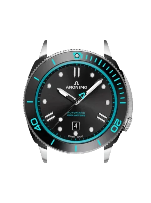 Nautilo AM-1002.13.113.T34 avec Bracelet en cuir italien marron