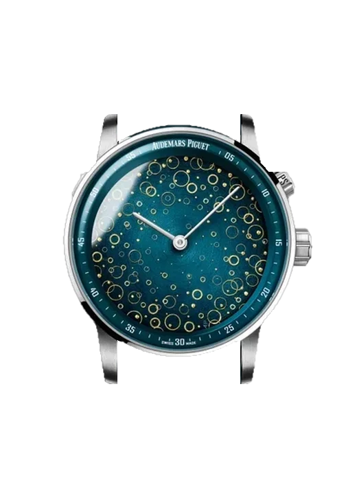 CODE 11.59 26397BC.OO.D002CR.01 with Black Nubuck Alligator Strap with Hand-Stitched Tone-on-Tone Stitching