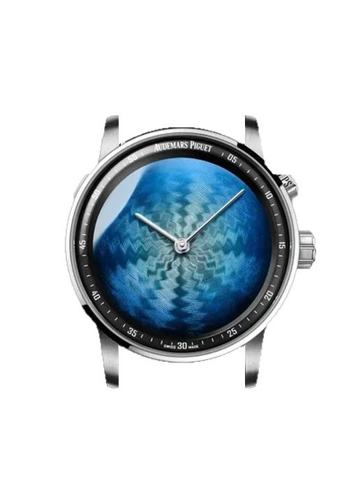 CODE 11.59 26397BC.OO.D002KB.06 with Black Nubuck Alligator Strap with Hand-Stitched Tone-on-Tone Stitching