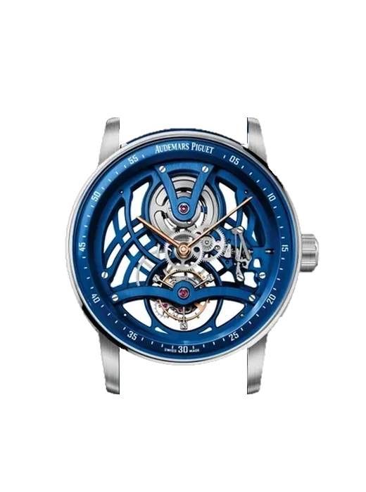 CODE 11.59 26600NB.OO.D346KB.01 with Black Nubuck Alligator Strap with Hand-Stitched Tone-on-Tone Stitching