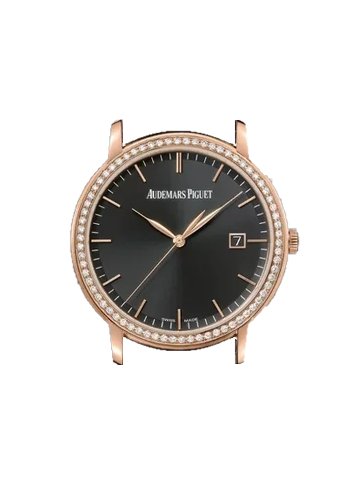 Jules Audemars 15171OR.ZZ.A002CR.01 avec Bracelet Autruche Rose