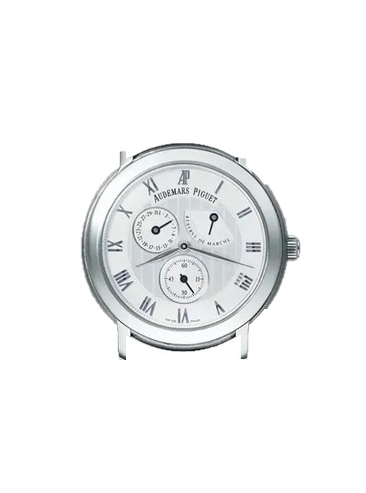 Jules Audemars 25955BC.OO.D002CR.01 mit Armband aus rosa Straußenleder