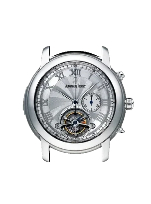 Jules Audemars 26050PT.OO.D002CR.01 con Cinturino Alligatore Nubuck Nero con Cucitura Sur Tone a Mano