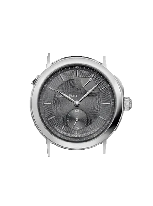 Jules Audemars 26344PT.OO.D002CR.03 con Cinturino Alligatore Nubuck Nero con Cucitura Sur Tone a Mano