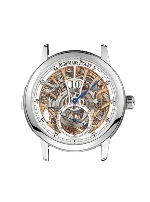 Jules Audemars 26356PT.OO.D028CR.01 con Cinturino Alligatore Nubuck Nero con Cucitura Sur Tone a Mano