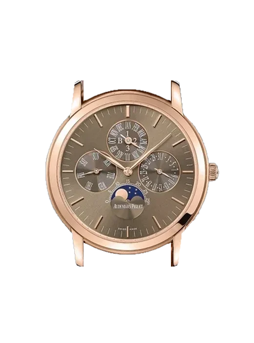 Jules Audemars 26390OR.OO.D093CR.01 con Cinturino Alligatore Nubuck Nero con Cucitura Sur Tone a Mano