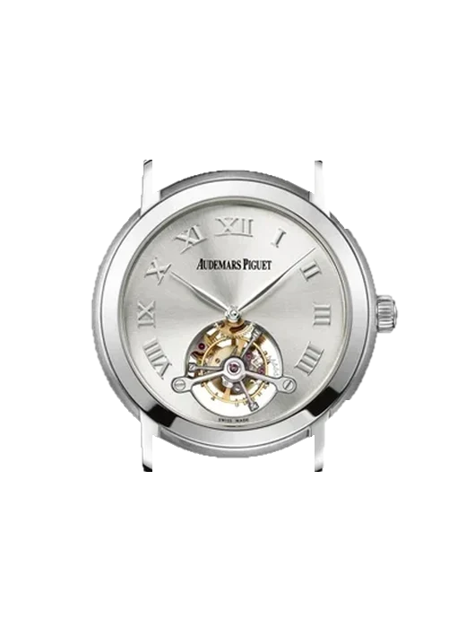 Jules Audemars 26561BC.OO.D002CR.01 mit Alligator-Nubuk-Armband Schwarz mit Ton-in-Ton-Naht, handgenäht