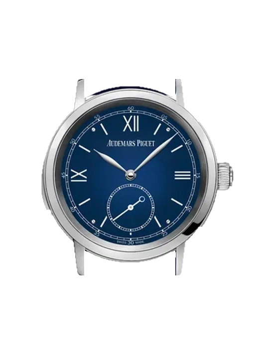 Jules Audemars 26590PT.00.D028CR.01 mit Alligator-Nubuk-Armband Schwarz mit Ton-in-Ton-Naht, handgenäht