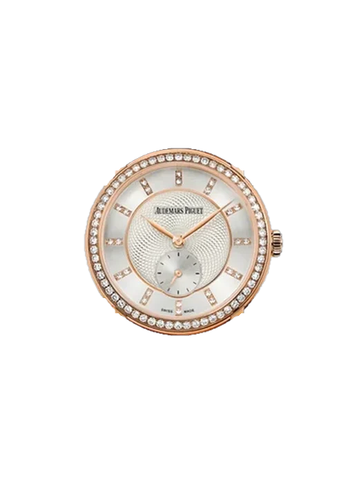 Jules Audemars 77240OR.ZZ.A811CR.01 mit Alligator-Nubuk-Armband Schwarz mit Ton-in-Ton-Naht, handgenäht