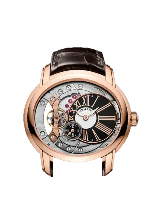Millenary 15350OR.OO.D093CR.01 con Correa de cocodrilo Millennium Green