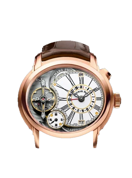 Millenary 26149OR.OO.D803CR.01 con Correa de avestruz rosa