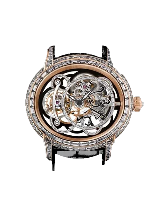 Millenary 26381OR.ZZ.D102CR.0 avec Bracelet Autruche Rose
