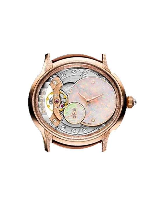 Millenary 77244OR.GG.1272OR.01 con Correa híbrida de piel de cocodrilo y caucho azul