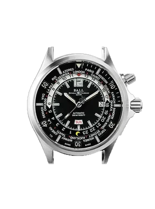 Engineer II DG2022A-SAJ-BK mit Grand Cavalier Cuir Armband Orange