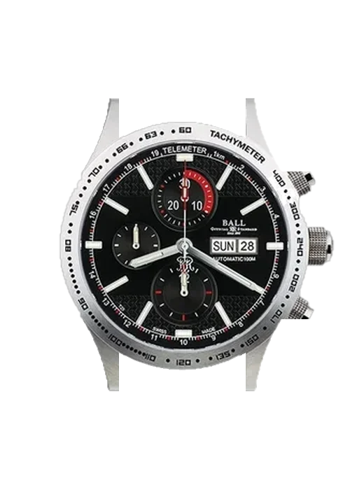 Fireman CM2092C-L-BK avec Bracelet Grand Cavalier Cuir Orange