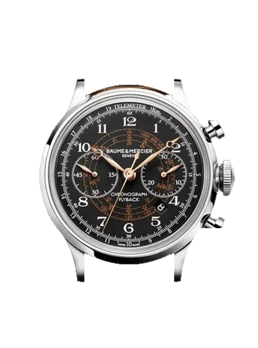 Capeland 10068 with Blue Alligator and Rubber Hybrid Strap