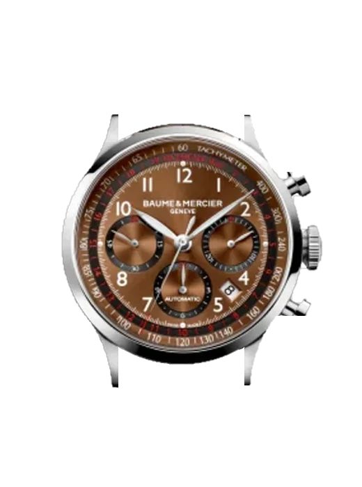 Capeland 10083 avec Bracelet Grand Cavalier Cuir Orange