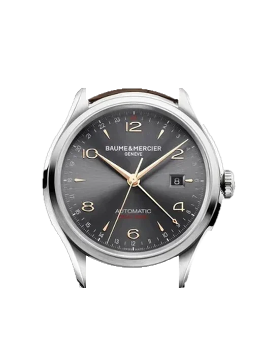 Clifton 10111 avec Bracelet Grand Cavalier Cuir Orange