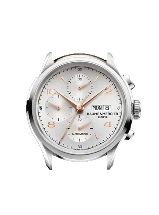 Clifton 10129 avec Bracelet Grand Cavalier Cuir Orange