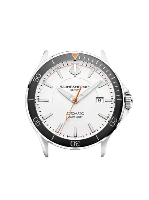 Clifton 10337 avec Bracelet Grand Cavalier Cuir Orange