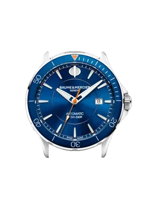 Clifton 10378 avec Bracelet Grand Cavalier Cuir Orange