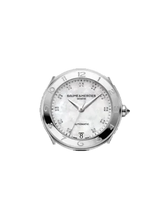 Linea 10074 avec Bracelet de montre en cuir de veau vintage marron — Patine naturelle