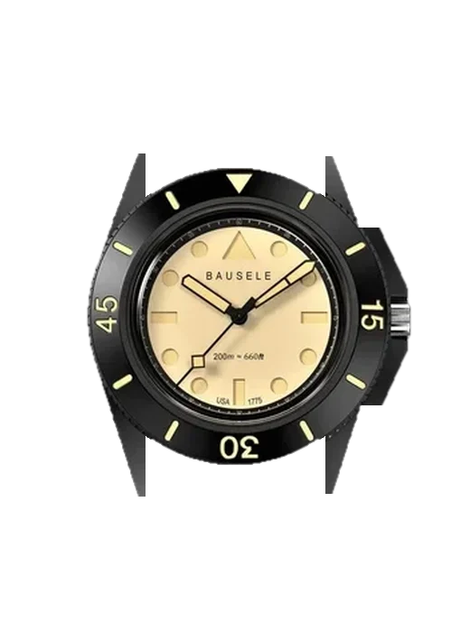 Diver B34BLR1BE1 con Cinturino Vitello Vintage Marrone — Patina Naturale