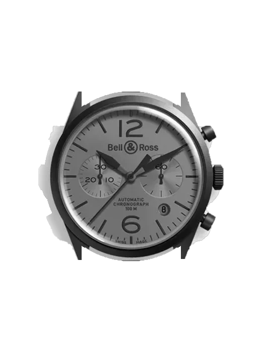 Vintage BRV126COMMANDO with Vintage Brown Calfskin Strap — Natural Patina