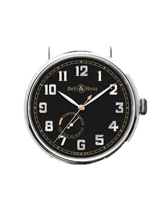 Vintage BRWW197-HER-ST/SCR with Grand Cavalier Leather Strap Orange