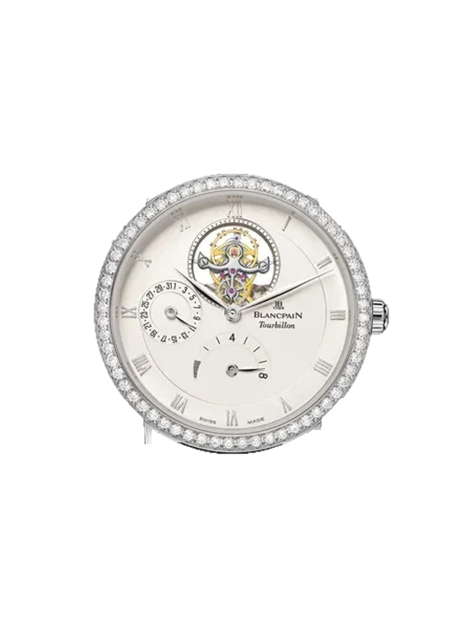 Villeret 6025-1942-55B con Correa Grand Cavalier de cuero naranja