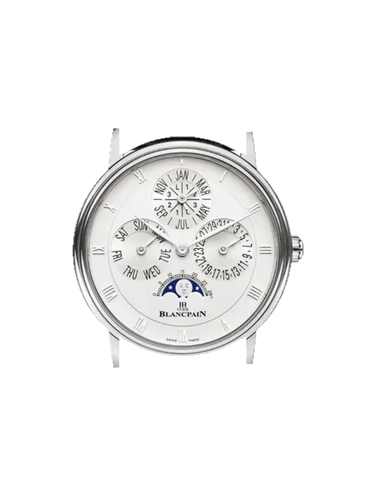Villeret 6057-1542-55B con Cinturino Ibrido Alligatore e Caucciù Blu