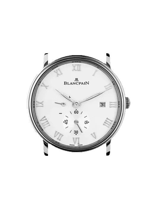 Villeret 6606-1127-55B avec Bracelet de montre en cuir de veau vintage marron — Patine naturelle