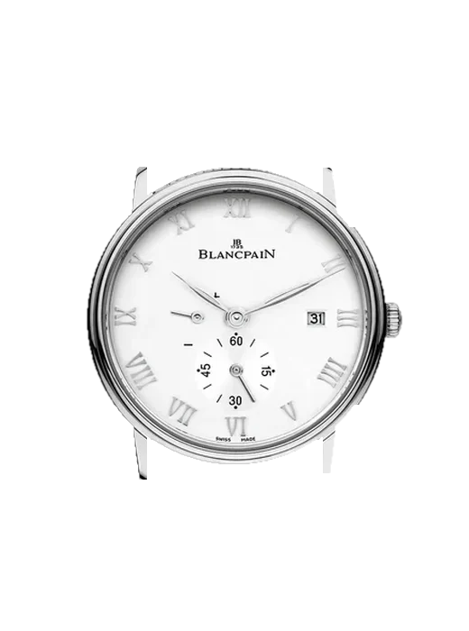 Villeret 6606-1127-MMB avec Bracelet de montre en cuir de veau vintage marron — Patine naturelle